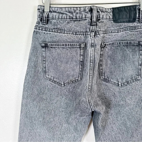 Zara Acid Wash  90s Relaxed Fit Mom Denim Jeans - Picture 11 of 14